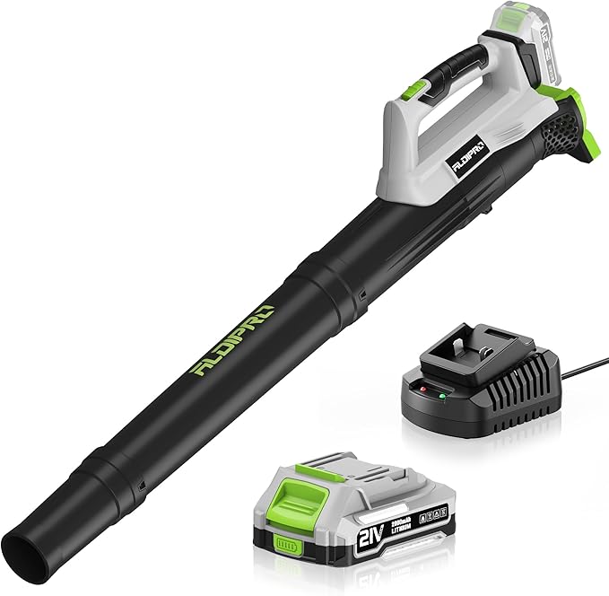 Leaf Blower Cordless with Battery and Fast